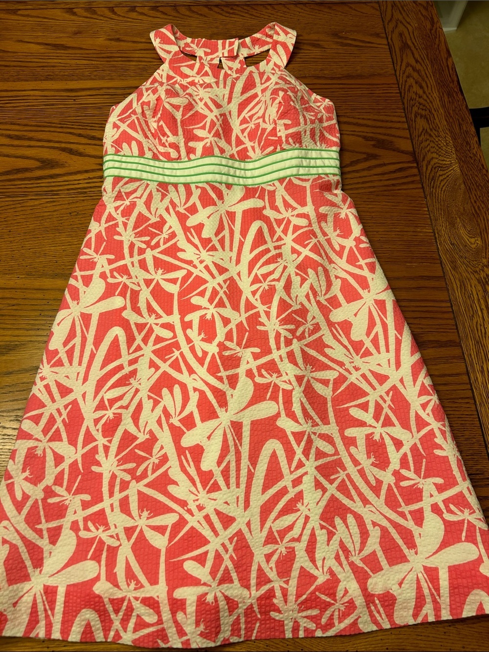 Lilly Pulitzer Pink and White Patterned Sundress/5